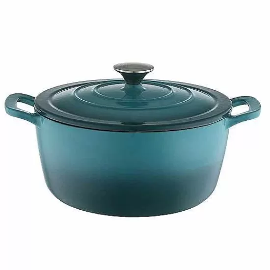 Food Network™ Cookware & Bakeware*Food Network 3.5-Qt. Ombre Enameled Cast-Iron Dutch Oven