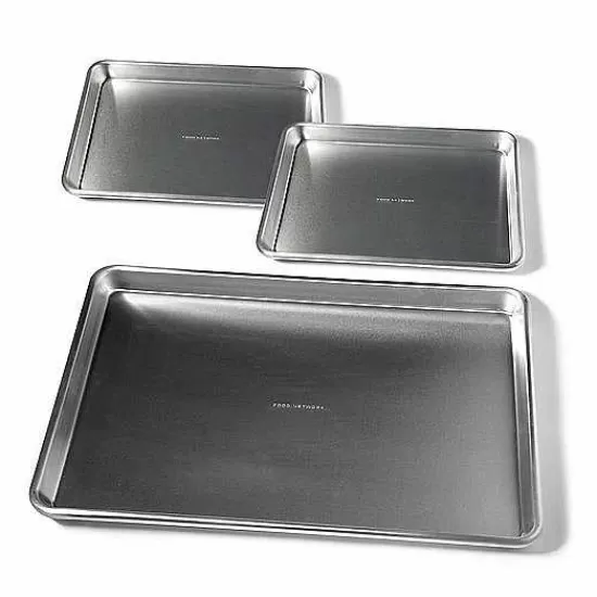 Food Network™ Cookware & Bakeware*Food Network 3-Pc. Natural Aluminum Baking Sheet Set