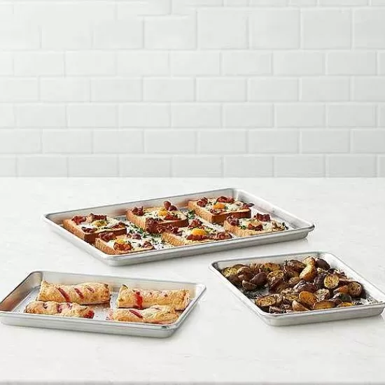 Food Network™ Cookware & Bakeware*Food Network 3-Pc. Natural Aluminum Baking Sheet Set