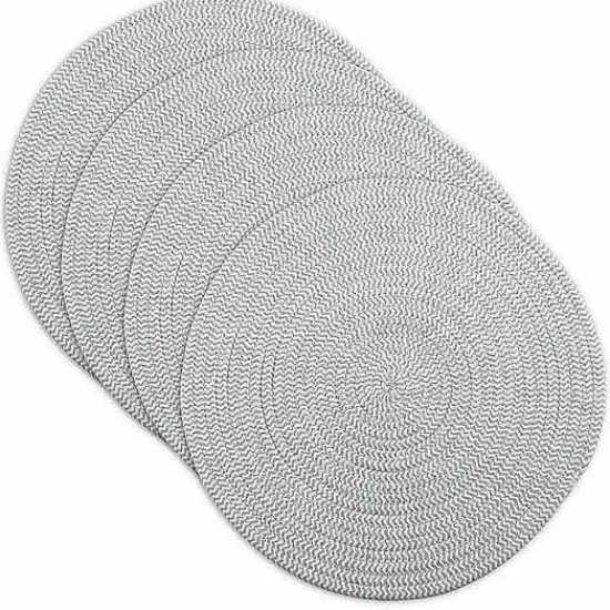 Food Network™ Table Linens*Food Network Braided Gray Placemat 4-Pk.