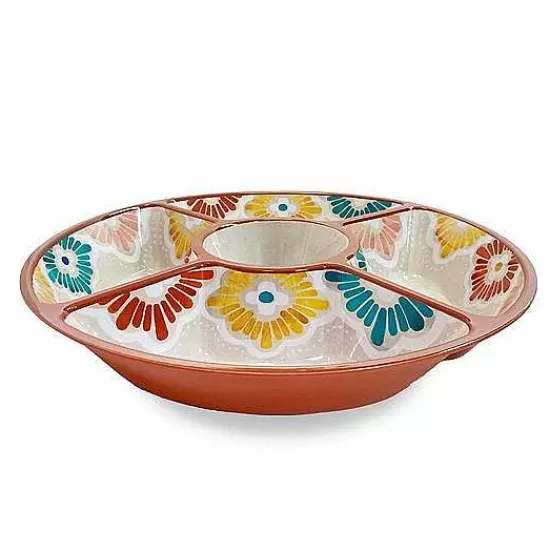 Food Network™ Dinnerware & Serveware*Food Network Casa Sol Chip & Dip Server