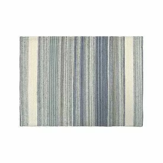 Food Network™ Table Linens*Food Network Cool Colors Woven Stripe Placemat 4-Pk.