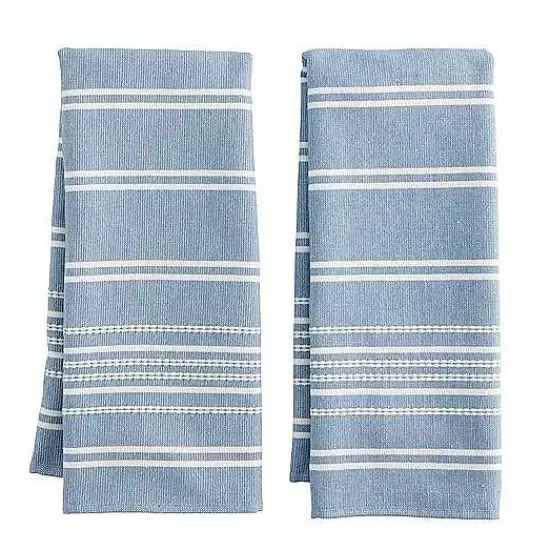 Food Network™ Kitchen Linens*Food Network Dobby Stripe Kitchen Towel 2-Pk.