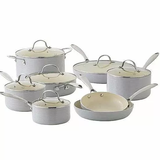 Food Network™ Cookware & Bakeware*Food Network Farmstead 14-Pc. Nonstick Ceramic Cookware Set