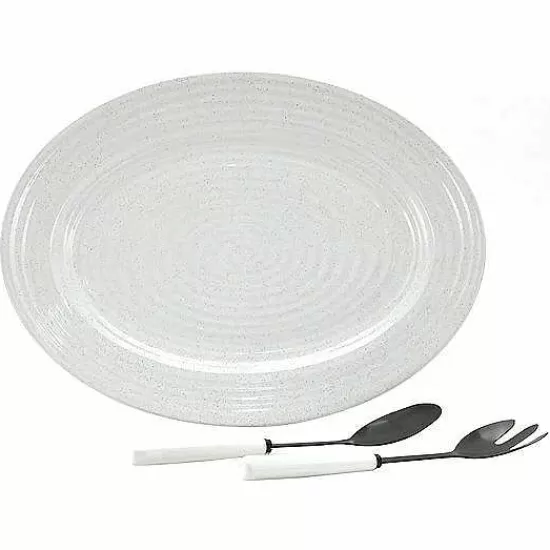 Food Network™ Dinnerware & Serveware*Food Network Farmstead Serving Platter & Utensil Set