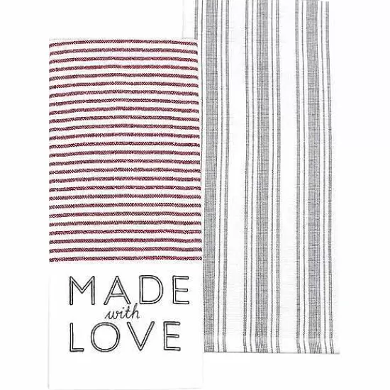 Food Network™ Kitchen Linens*Food Network "Made With Love" Kitchen Towel 2-Pk.