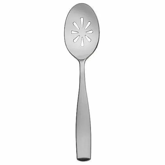 Food Network™ Flatware*Food Network Satin 8.5-In. Pierced Tablespoon