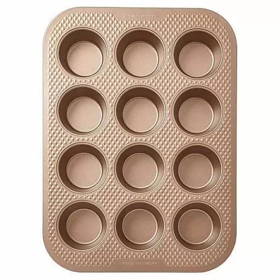 Food Network™ Cookware & Bakeware*Food Network Textured Performance Series 12-Cup Nonstick Muffin Pan