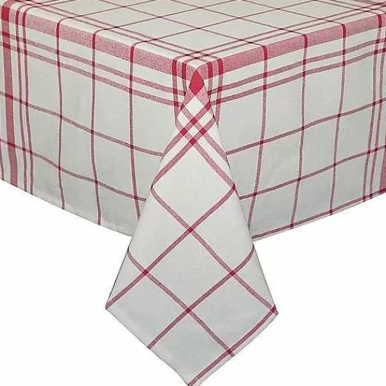 Food Network™ Table Linens*Food Network Woven Plaid Picnic Tablecloth